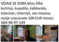soba izdavanje subotica